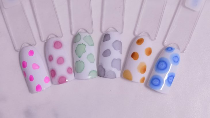 リキッドは土台の質感でこんなに違う Lovenailart